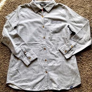 NWT North Face 100% Cotton Shirt